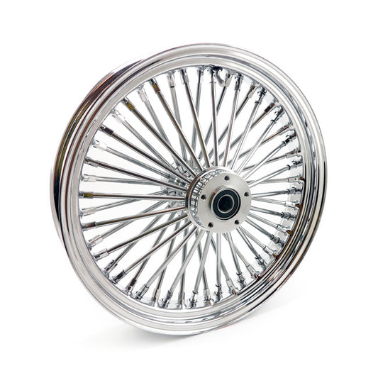 Radial 48 Fat Spoke Front Wheel 3.50 X 18 DF Chrome