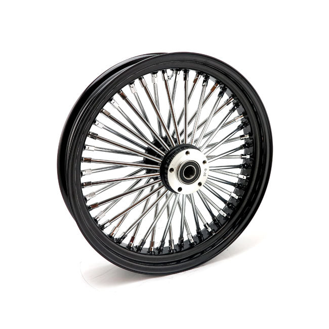 Radial 48 Fat Spoke Front Wheel 3.50 X 18 SF Black
