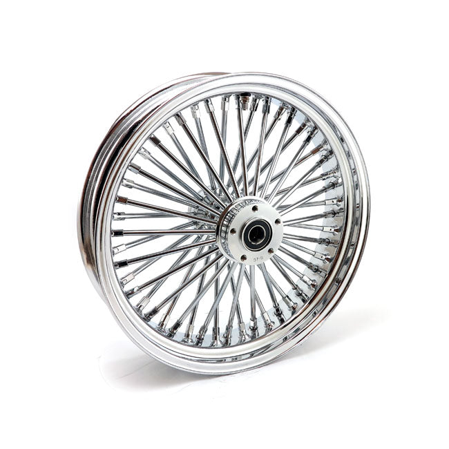 Radial 48 Fat Spoke Rear Wheel 4.25 X 18 Chrome