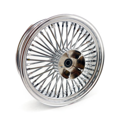 Radial 48 Fat Spoke Rear Wheel 5.50 X 18 Chrome