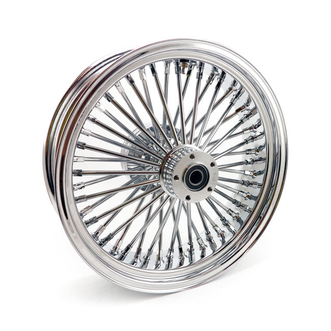 Radial 48 Fat Spoke Rear Wheel 5.50 X 18 Chrome