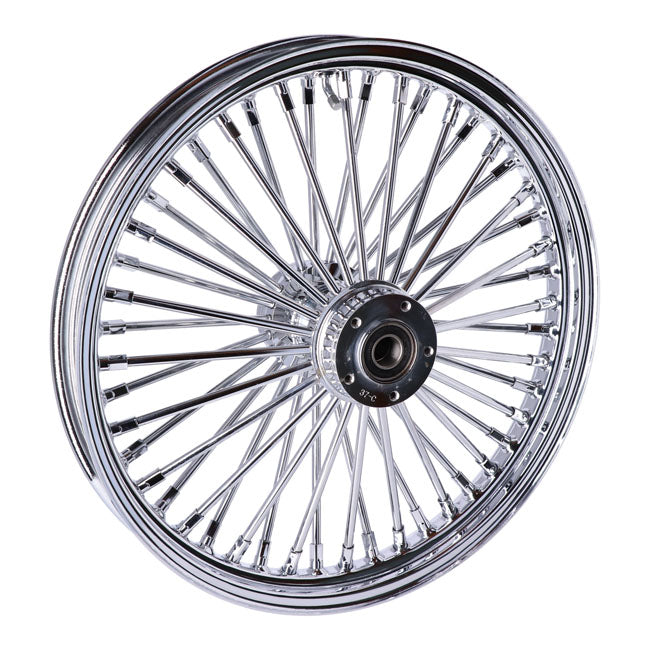 Radial 48 Fat Spoke Front Wheel 2.15 X 19 DF Chrome