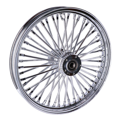 Radial 48 Fat Spoke Front Wheel 2.15 X 19 DF Chrome