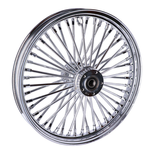 Radial 48 Fat Spoke Front Wheel 2.15 X 19 DF Chrome
