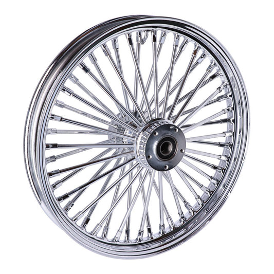 Radial 48 Fat Spoke Front Wheel 2.15 X 19 DF Chrome