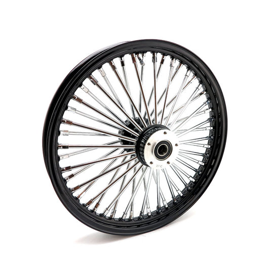 Radial 48 Fat Spoke Front Wheel 2.15 X 19 DF Black