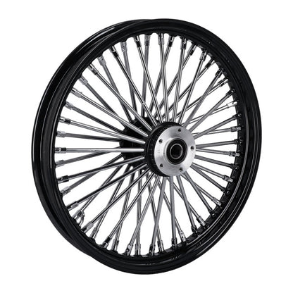 Radial 48 Fat Spoke Front Wheel 2.15 X 19 SF Black