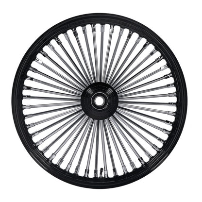 Radial 48 Fat Spoke Front Wheel 2.15 X 19 SF Black