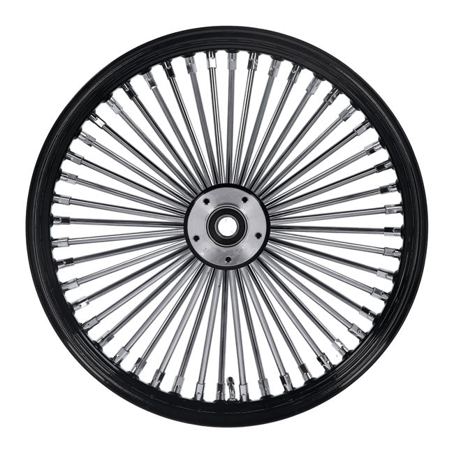 Radial 48 Fat Spoke Front Wheel 2.15 X 19 SF Black