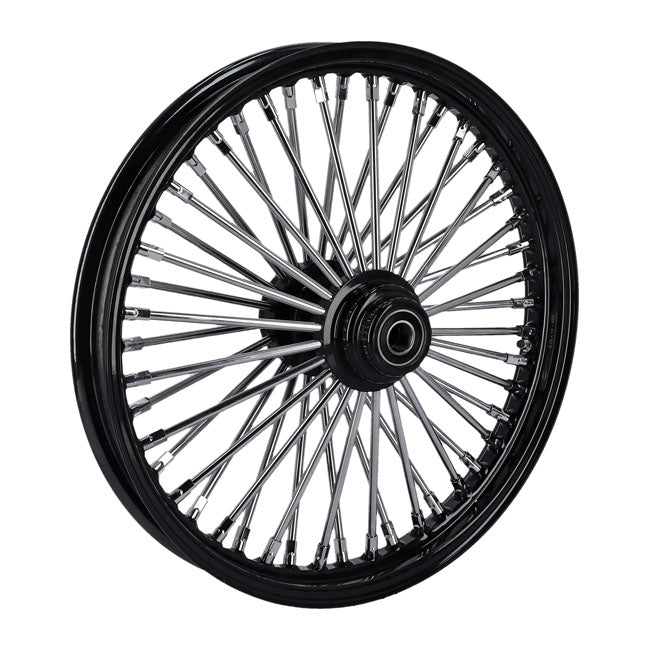 Radial 48 Fat Spoke Front Wheel 2.15 X 19 SF Black