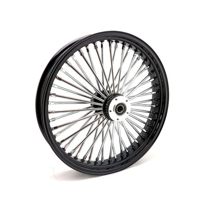 Radial 48 Fat Spoke Front Wheel 3.50 X 21 DF Black