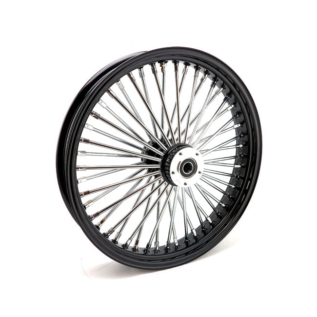 Radial 48 Fat Spoke Front Wheel 3.50 X 21 DF Black
