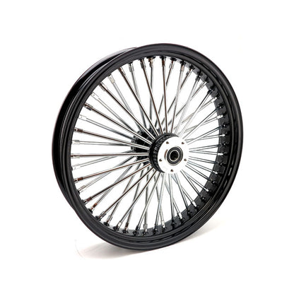 Radial 48 Fat Spoke Front Wheel 3.50 X 21 DF Black