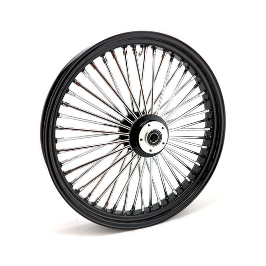 Radial 48 Fat Spoke Front Wheel 3.50 X 23 SF Black