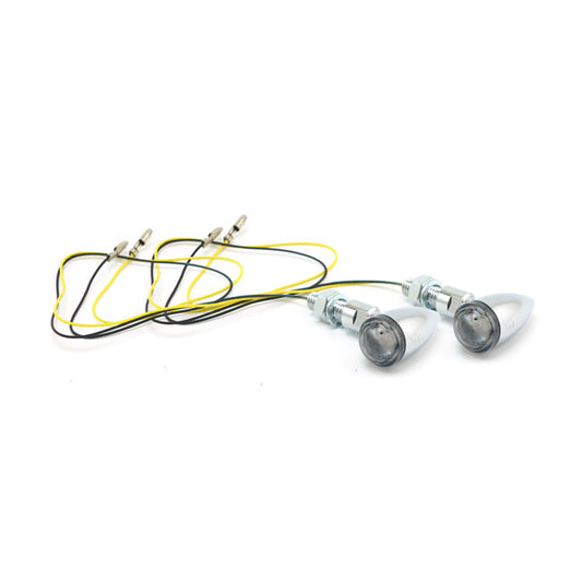 PB2 LED Turn Signals Chrome, Smoke Lens