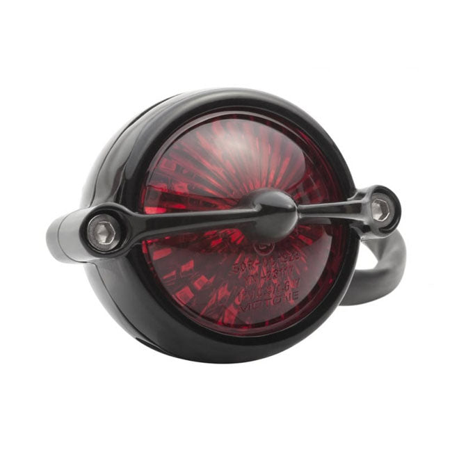 Motone, Bel Air LED Taillight. Black, No Bracket. ECE