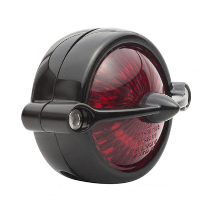Motone, Bel Air LED Taillight. Black, No Bracket. ECE
