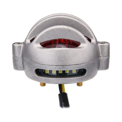 Motone, Lecter LED Taillight. Shot Blast, No Bracket. ECE