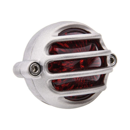 Motone, Lecter LED Taillight. Shot Blast, No Bracket. ECE