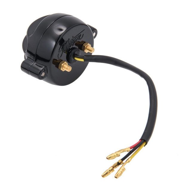 Motone, Lecter LED Taillight. Black, No Bracket. ECE