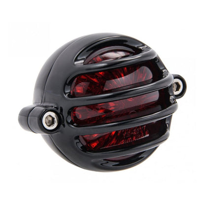 Motone, Lecter LED Taillight. Black, No Bracket. ECE