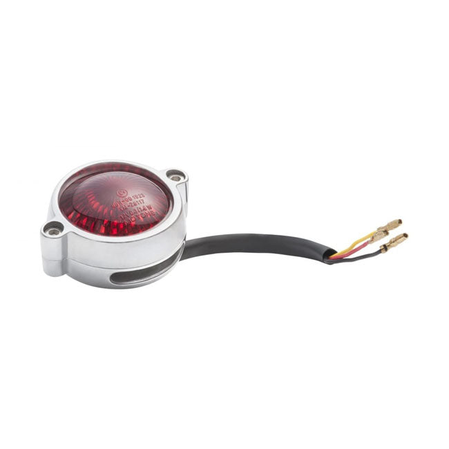 Motone, Eldorado LED Taillight. Polished, No Bracket. ECE