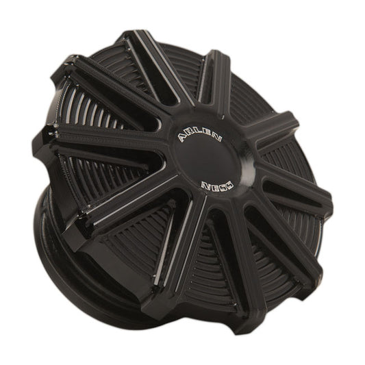 Arlen Ness, Gas Cap 10-Gauge. Black