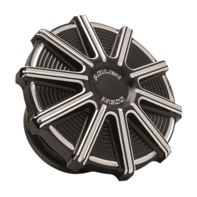 Arlen Ness, Gas Cap 10-Gauge. CC Black