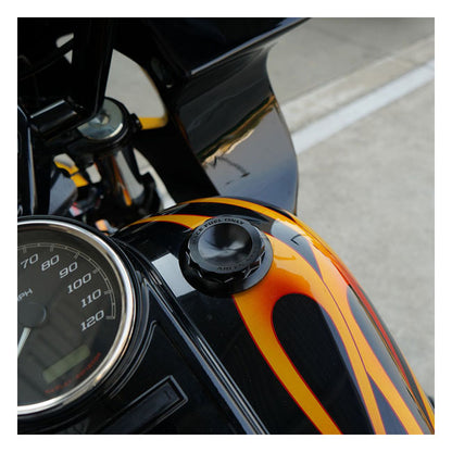 Arlen Ness, Gas Cap 12-Point. Black