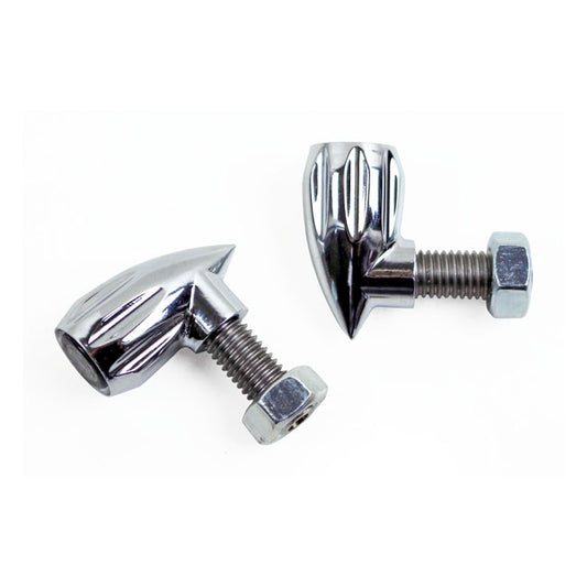 Kodlin, Bullet Grooved 3-1 Taillight/turn Signal Combo. Chr