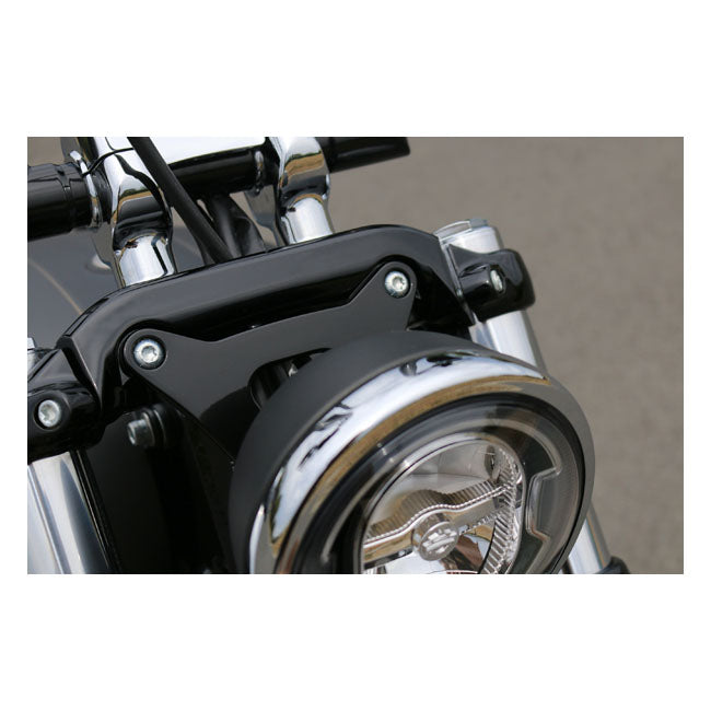 Kodlin, M8 Breakout Headlamp Conversion Bracket. Black