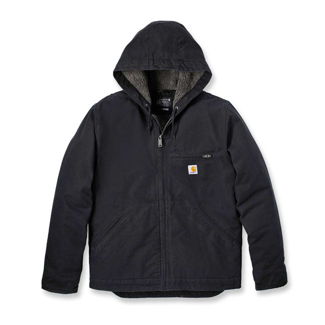 Carhartt Washed Duck Lined Jacket Black - Carhartt product image