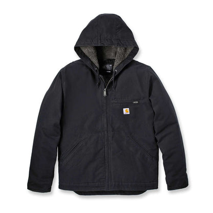 Carhartt Washed Duck Lined Jacket Black - Carhartt product image