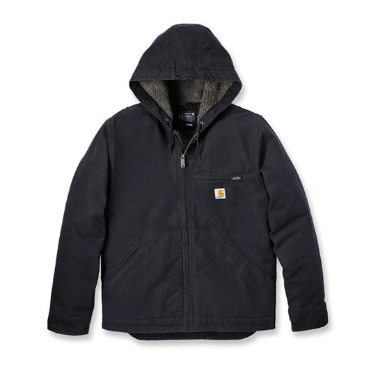Carhartt Washed Duck Lined Jacket Black - Carhartt product image