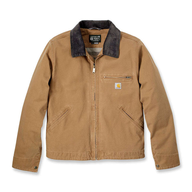 Carhartt Detroit Canvas Jacket Carhartt Brown - Carhartt product image