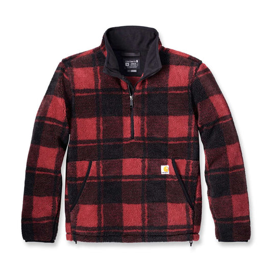 Carhartt Fleece Pullover Crabapple/Black - Carhartt product image