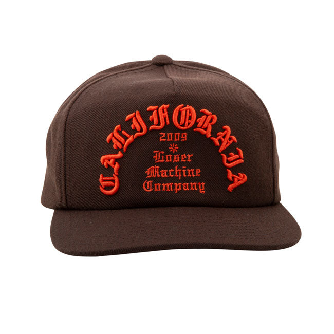 Loser Machine Fanatic Snapback Cap Brown - Loser Machine product image
