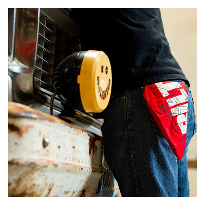 Biltwell Pan bandana red from Biltwell at Pedro’s Parts