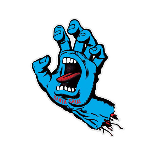 Santa Cruz Screaming Hand Sticker