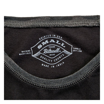 Biltwell Script baseball female shirt from Biltwell at Pedro’s Parts