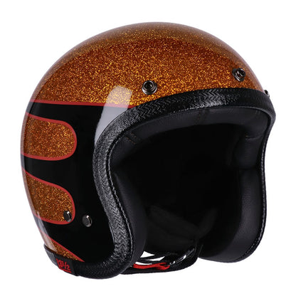 13 1/2 Skull bucket helmet Superior metal flake