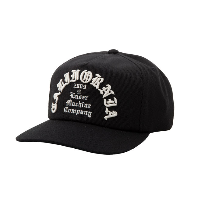 Loser Machine Fanatic Snapback Cap Black - Loser Machine product image