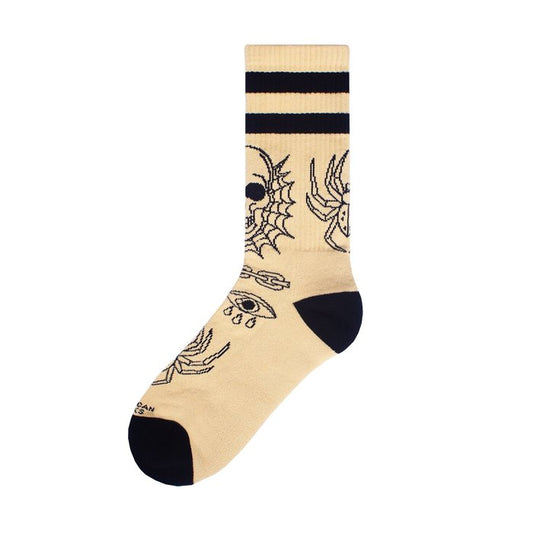 American Socks Mid high Spider's Lair socks