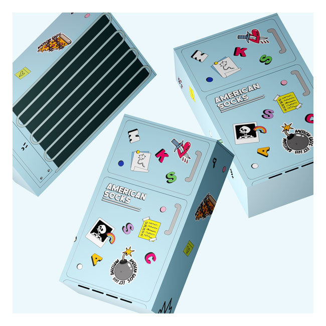 American Socks Frosty Fridge gift box - product image