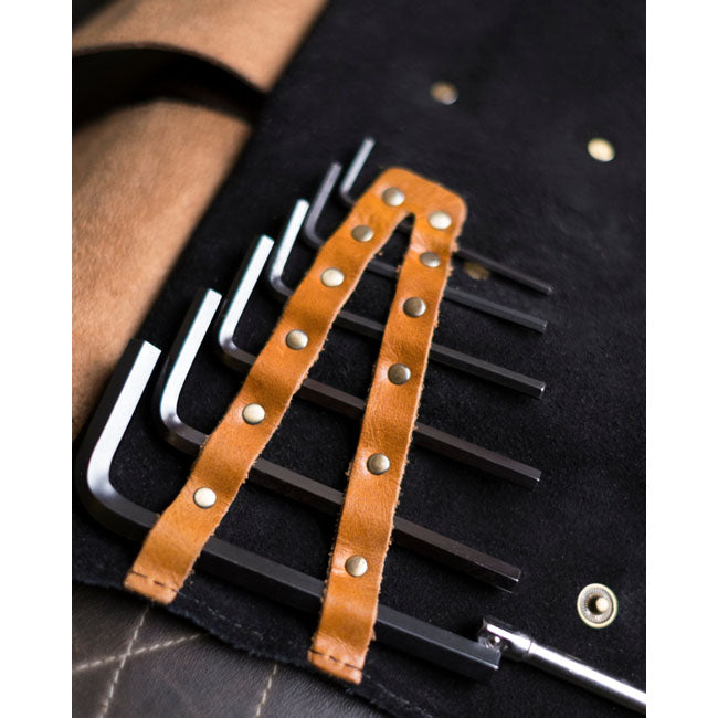 Trip Machine Tool Roll black/vintage tan