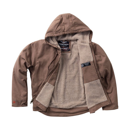 WCC Sherpa Lined Work Jacket Frontier Brown