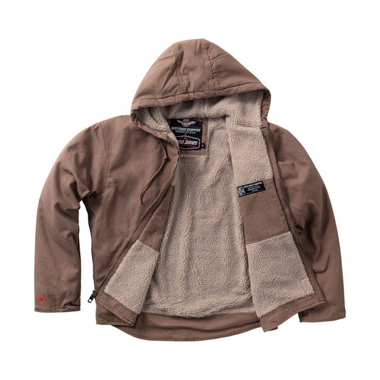 WCC Sherpa Lined Work Jacket Frontier Brown