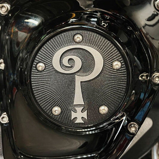 Indian Larry, 'Question Mark' Point Cover. Matte Black/alu