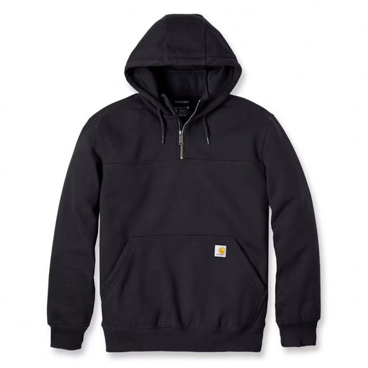 Carhartt Heavyweight Quarter Zip Hoodie Black - Carhartt product image