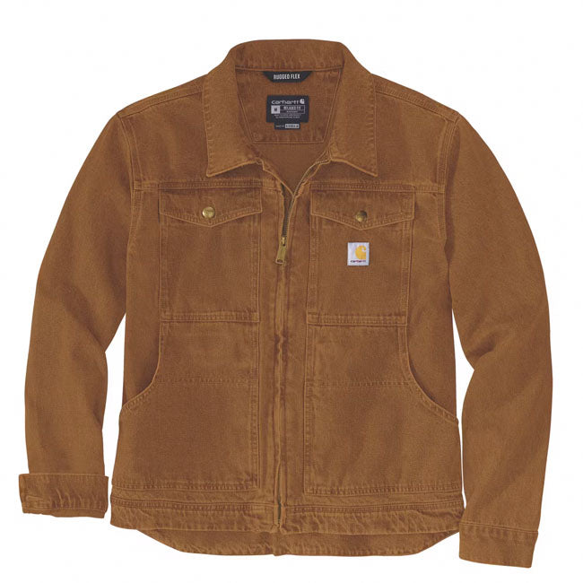 Carhartt Duck Relaxed Fit Jacket Carhartt Brown - Carhartt product image